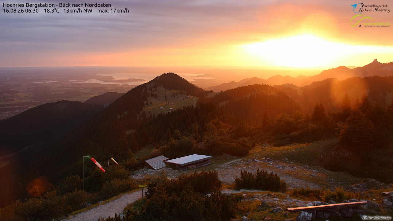 Archiv Foto Webcam Hochries Ost
