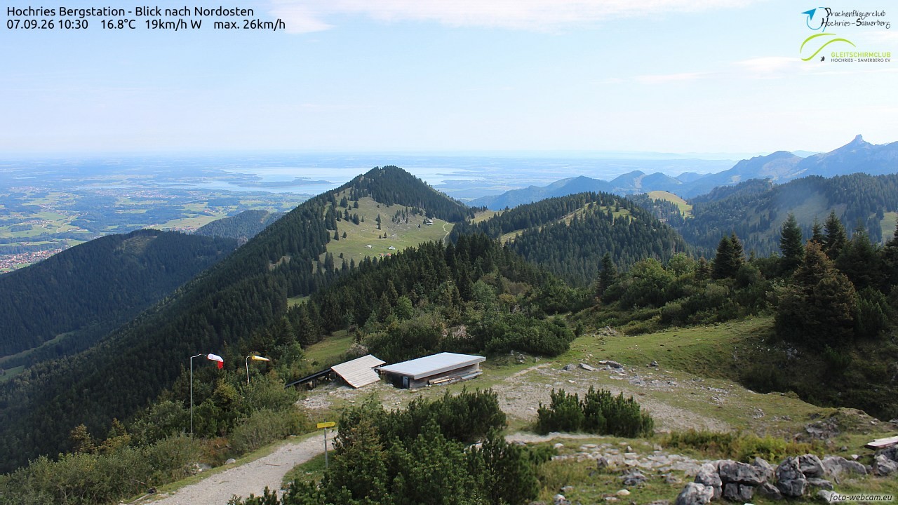 Archiv Foto Webcam Hochries Ost