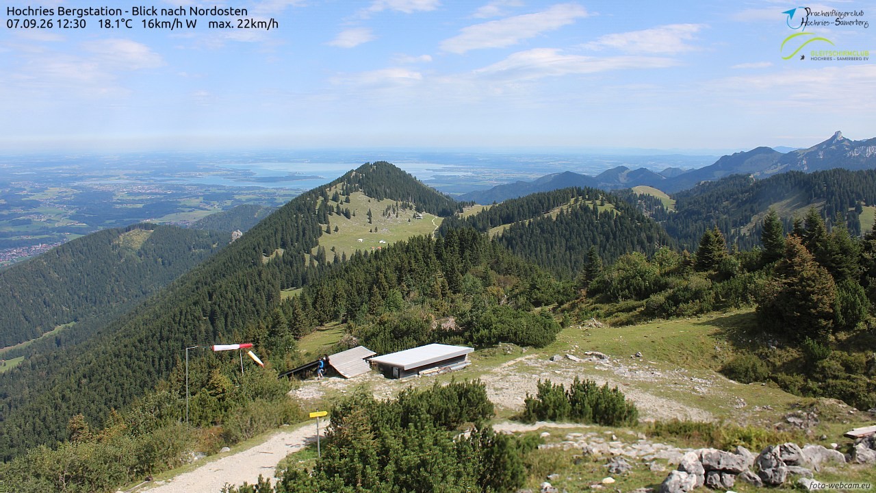 Archiv Foto Webcam Hochries Ost