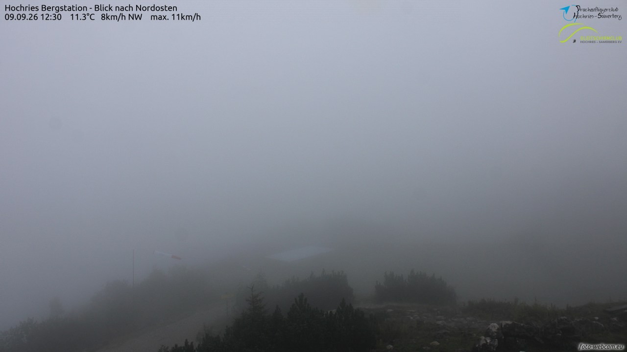 Archived image Webcam Hochries - View to the northeast