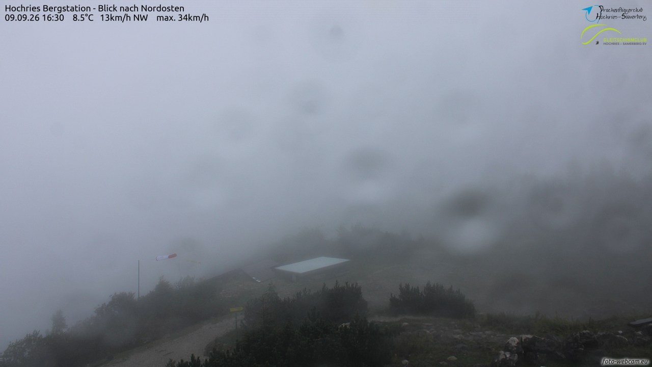 Archived image Webcam Hochries - View to the northeast
