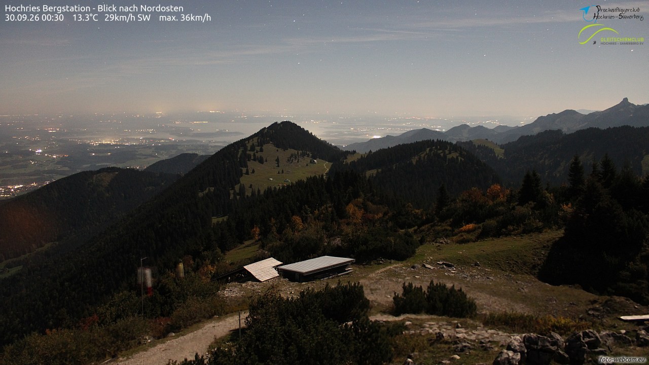 Archiv Foto Webcam Hochries Ost