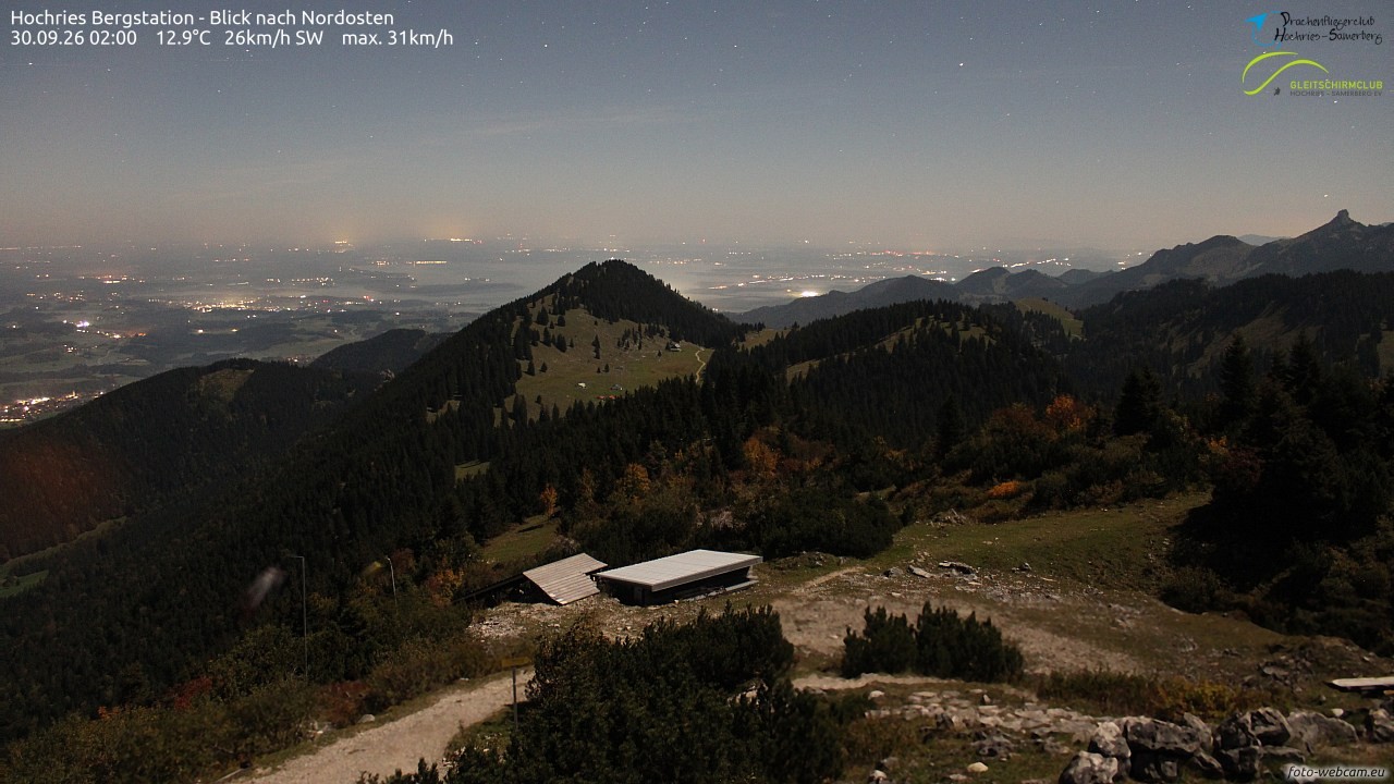 Archiv Foto Webcam Hochries Ost