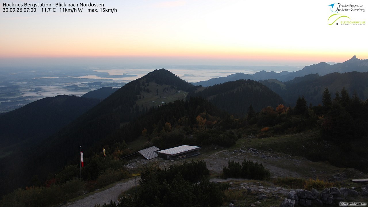 Archiv Foto Webcam Hochries Ost