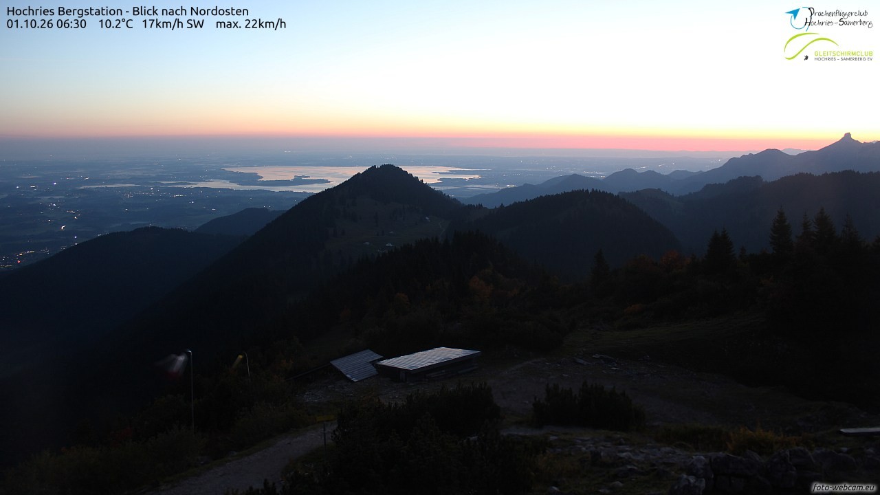 Archiv Foto Webcam Hochries Ost