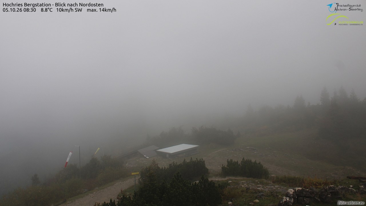 Archived image Webcam Hochries - View to the northeast