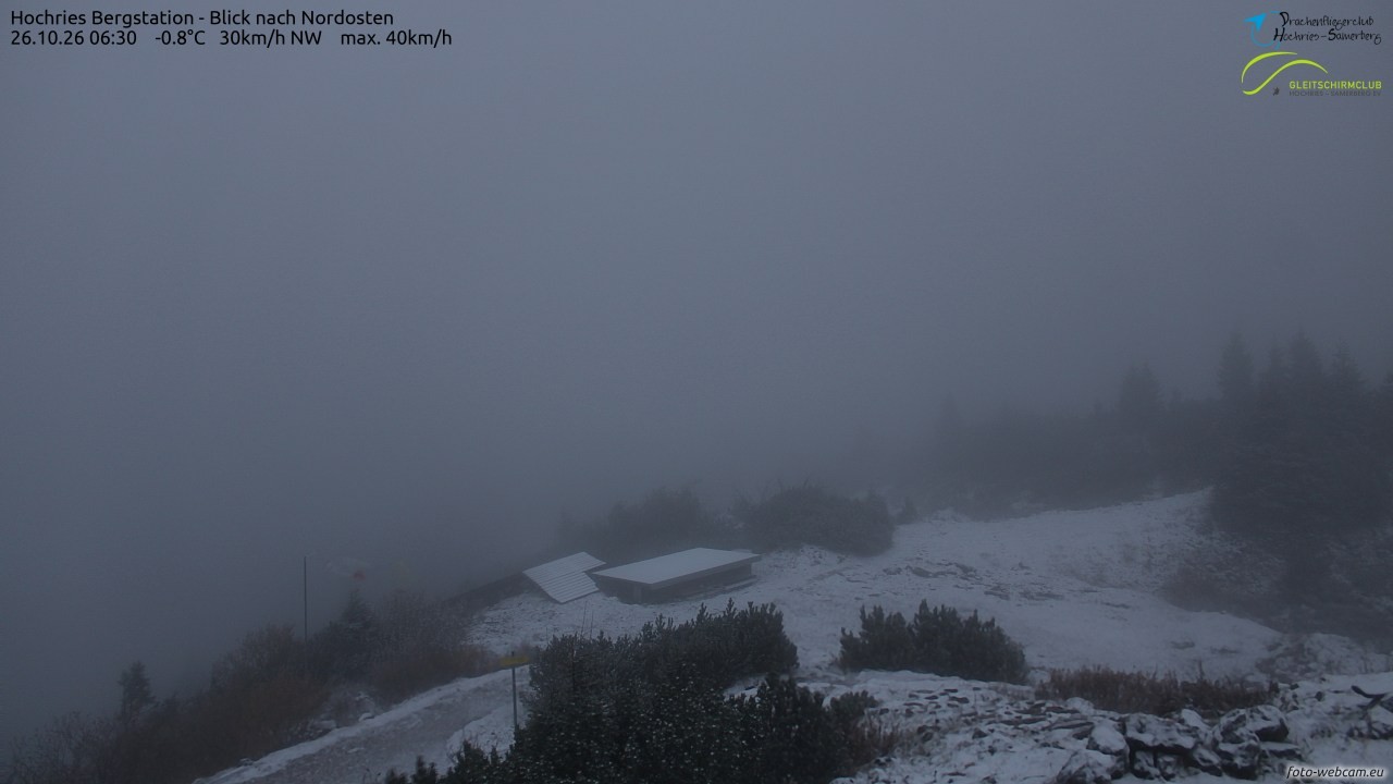 Archived image Webcam Hochries - View to the northeast