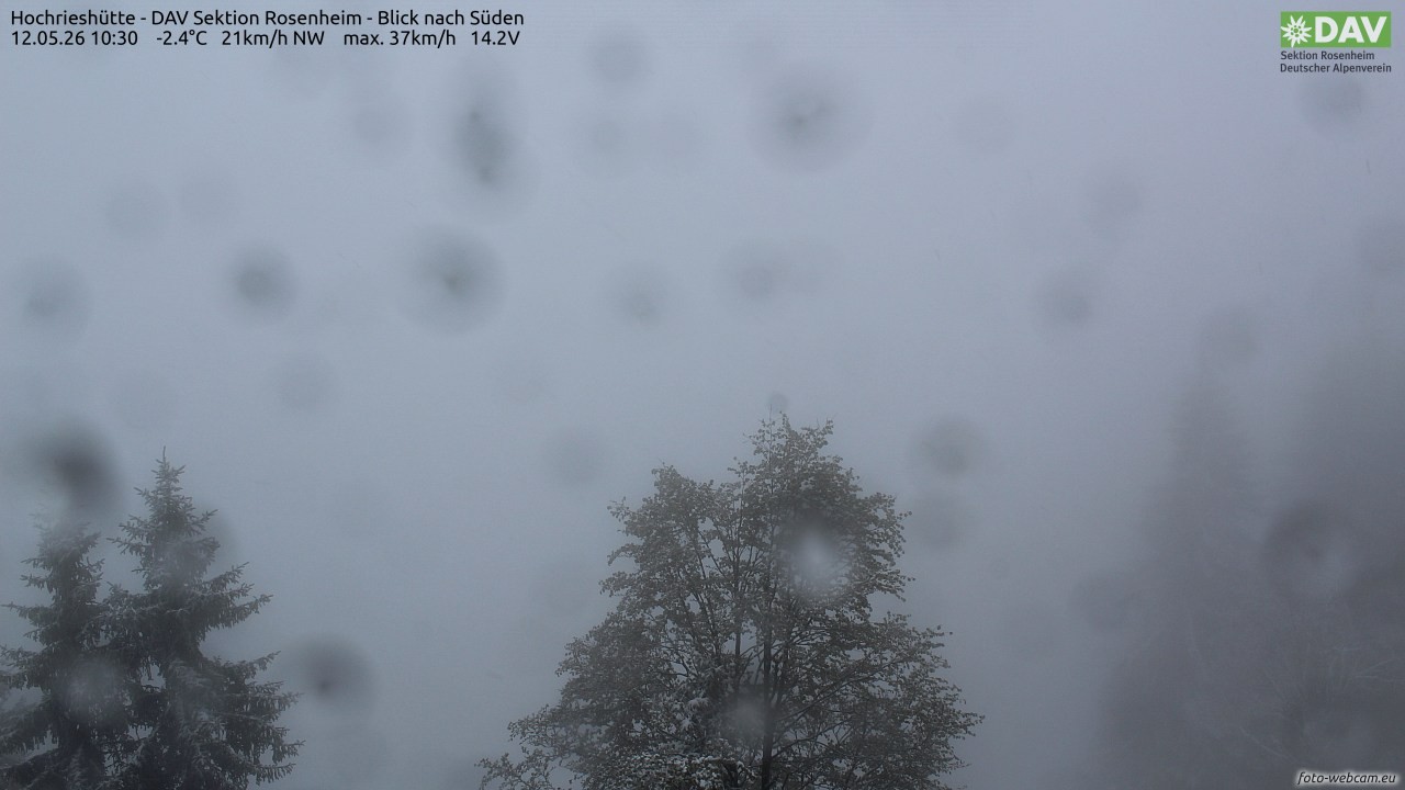 Archiv Foto Webcam Hochries Süd