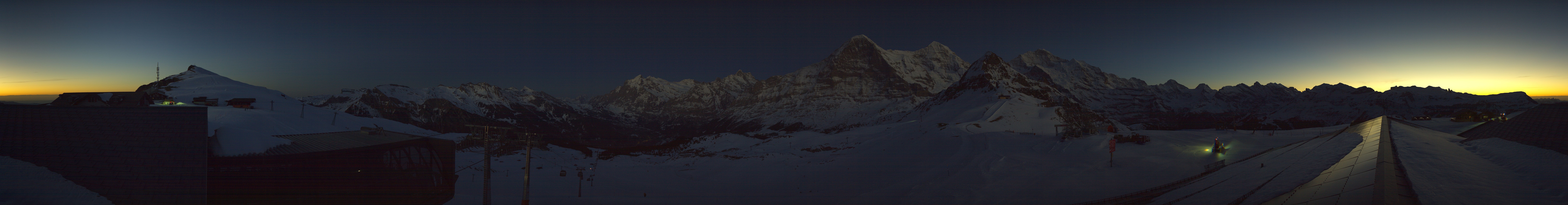 Archived image Webcam Panoramic view from the Männlichen