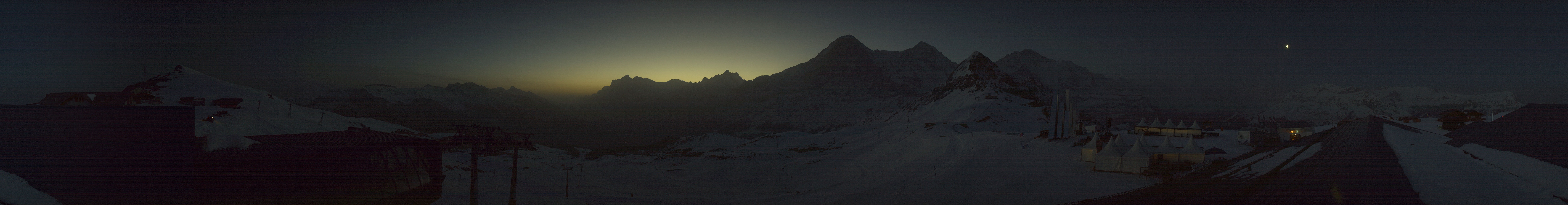 Archived image Webcam Panoramic view from the Männlichen