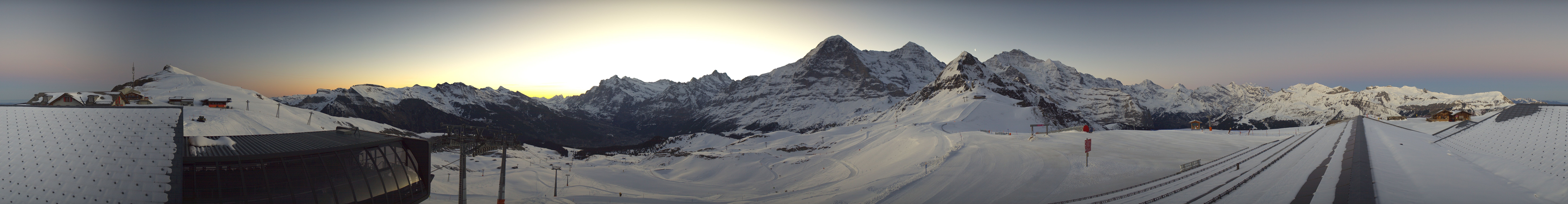 Archived image Webcam Panoramic view from the Männlichen