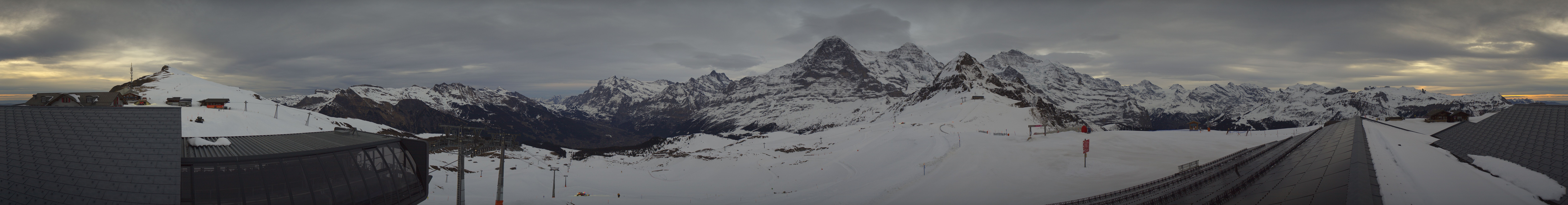 Archived image Webcam Panoramic view from the Männlichen