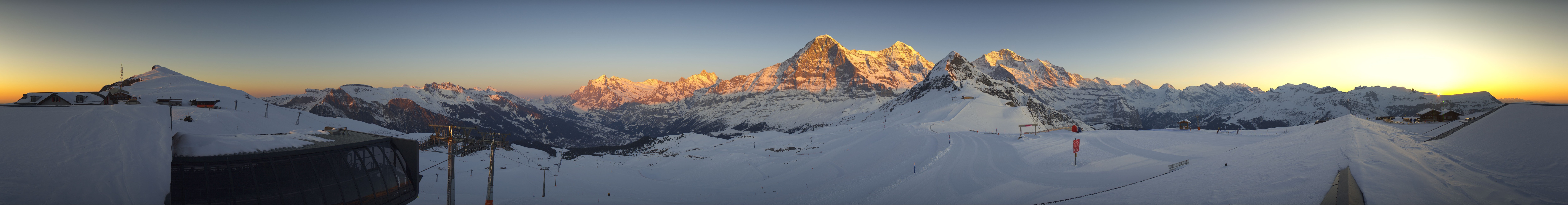 Archived image Webcam Panoramic view from the Männlichen