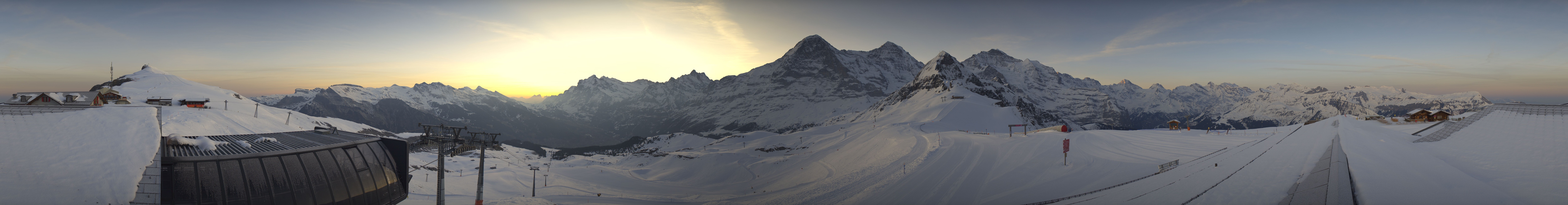 Archived image Webcam Panoramic view from the Männlichen