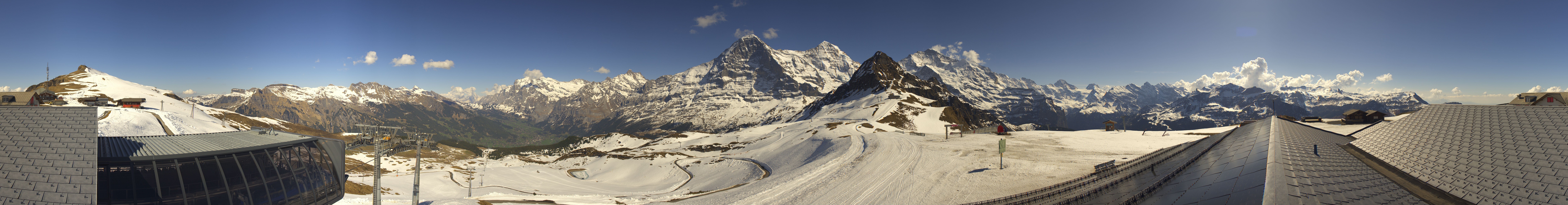 Archived image Webcam Panoramic view from the Männlichen