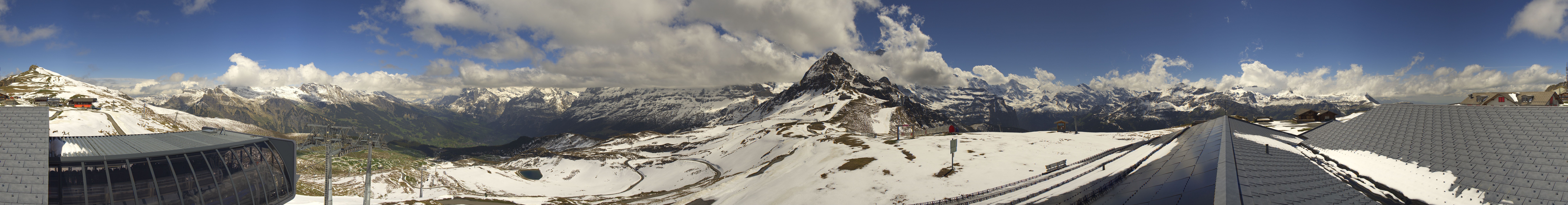 Archived image Webcam Panoramic view from the Männlichen