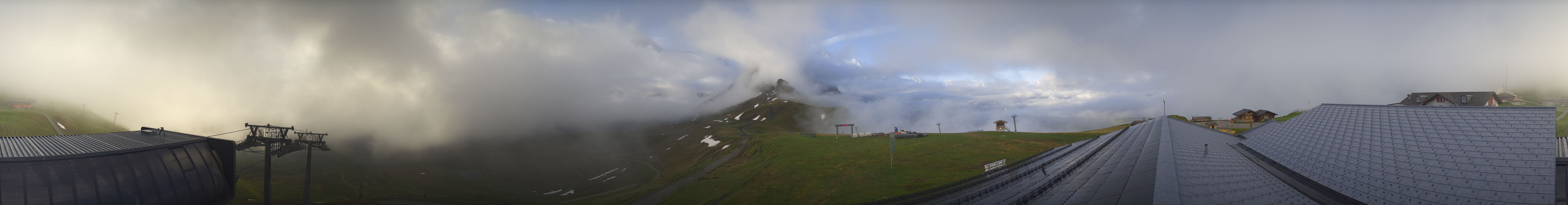 Archived image Webcam Panoramic view from the Männlichen