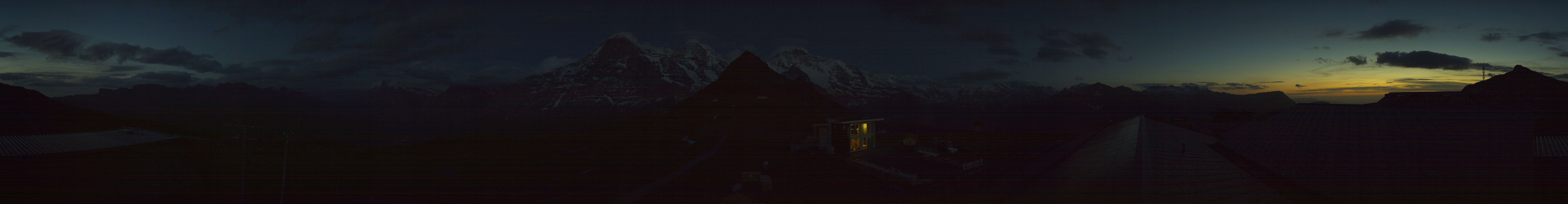 Archived image Webcam Panoramic view from the Männlichen