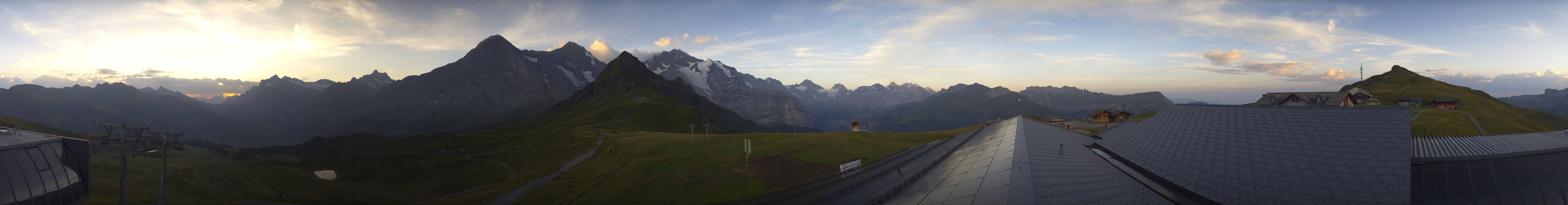 Archived image Webcam Panoramic view from the Männlichen