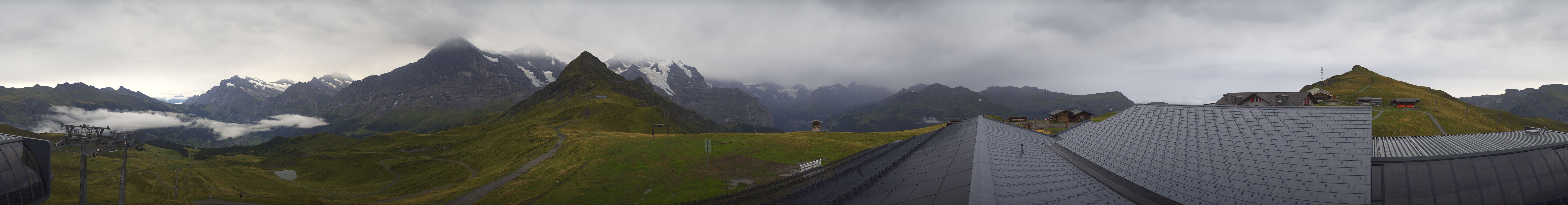 Archived image Webcam Panoramic view from the Männlichen