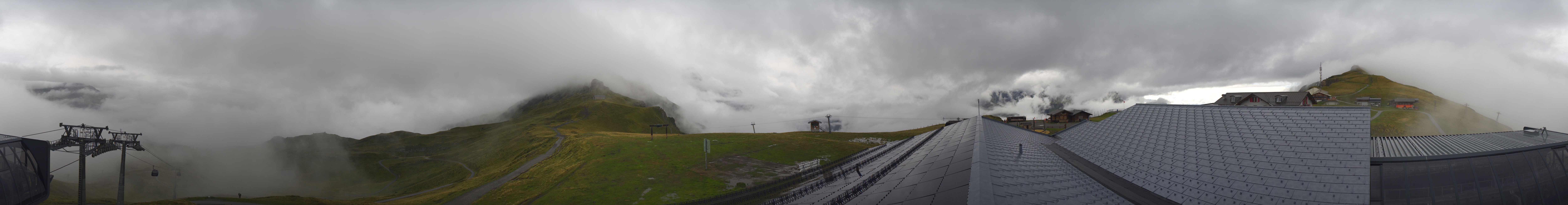 Archived image Webcam Panoramic view from the Männlichen