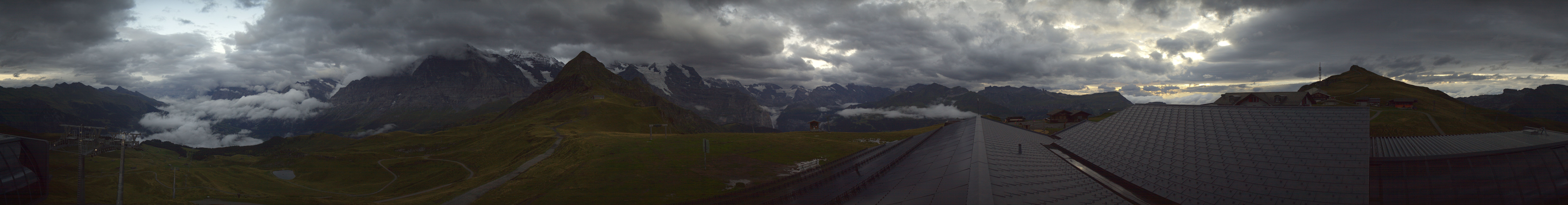 Archived image Webcam Panoramic view from the Männlichen