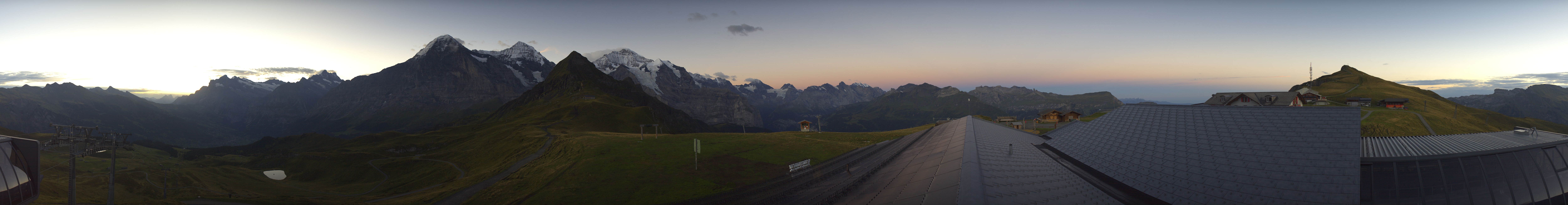 Archived image Webcam Panoramic view from the Männlichen