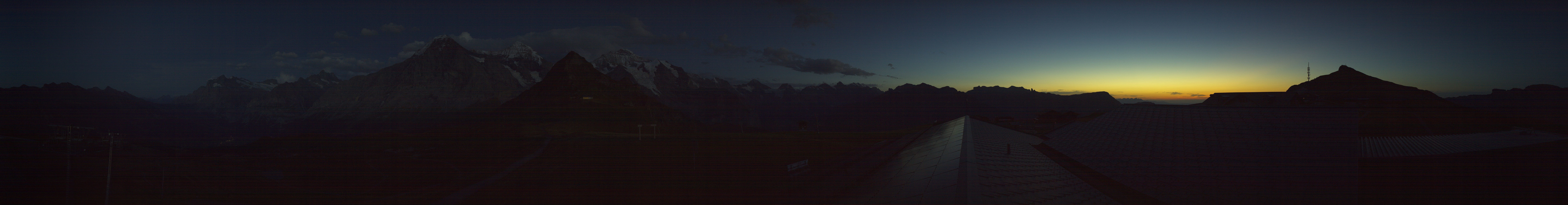 Archived image Webcam Panoramic view from the Männlichen