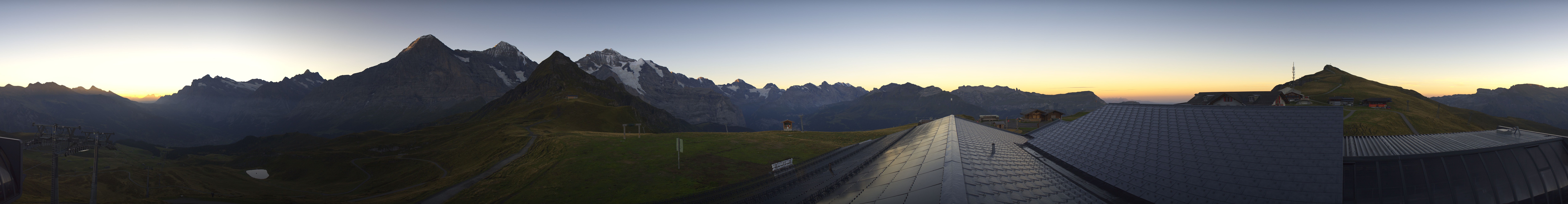 Archived image Webcam Panoramic view from the Männlichen