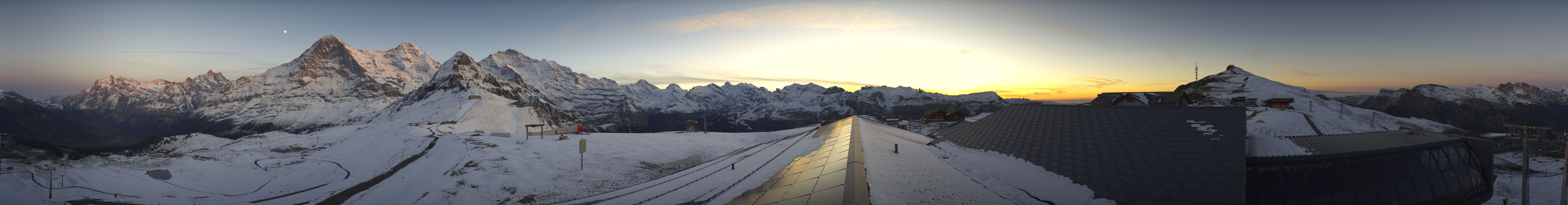 Archived image Webcam Panoramic view from the Männlichen