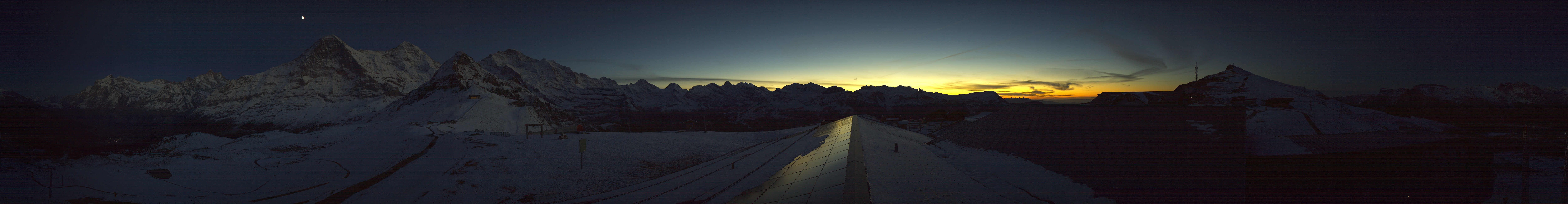 Archived image Webcam Panoramic view from the Männlichen