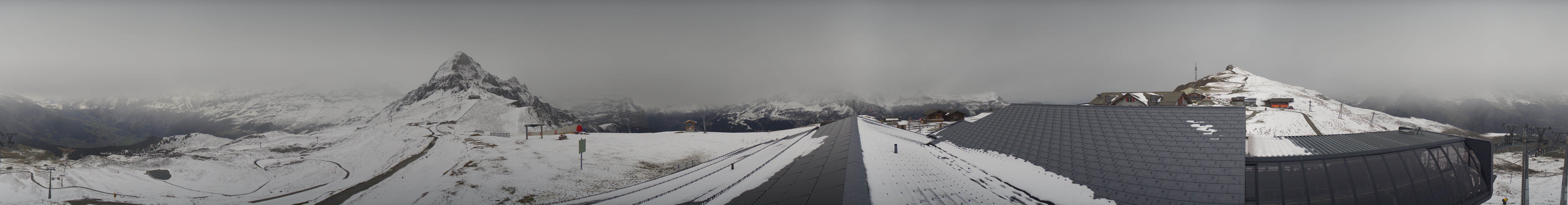 Archived image Webcam Panoramic view from the Männlichen