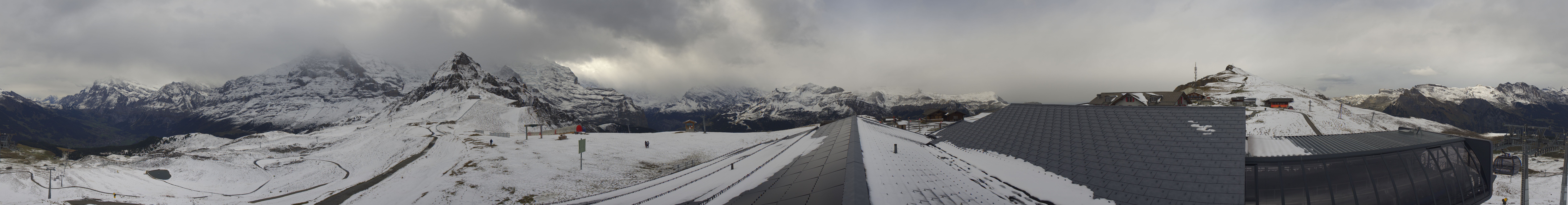 Archived image Webcam Panoramic view from the Männlichen