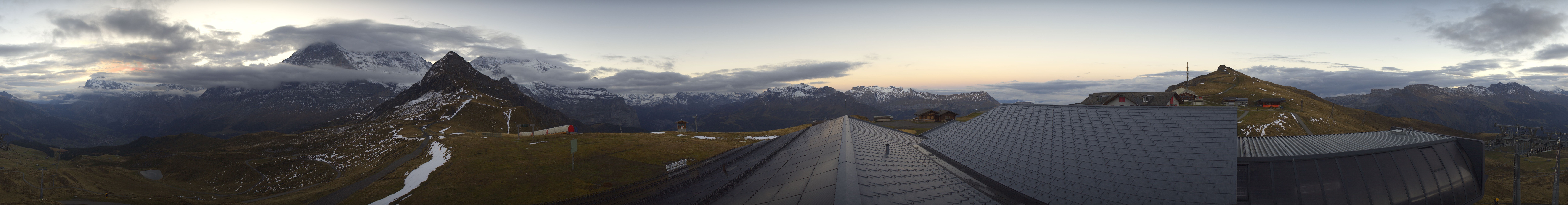 Archived image Webcam Panoramic view from the Männlichen