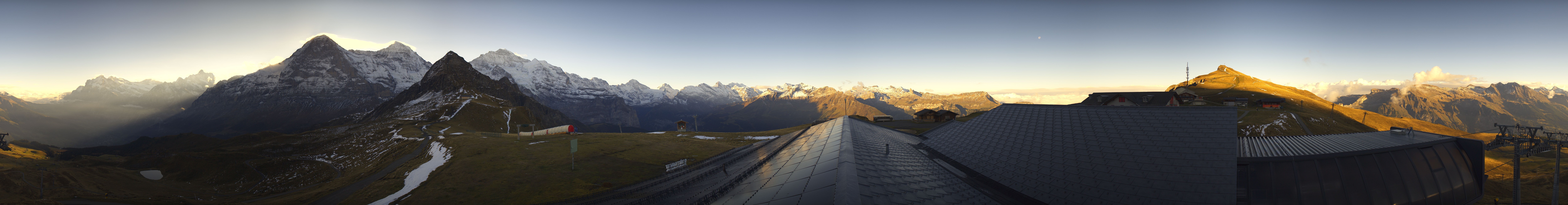 Archived image Webcam Panoramic view from the Männlichen