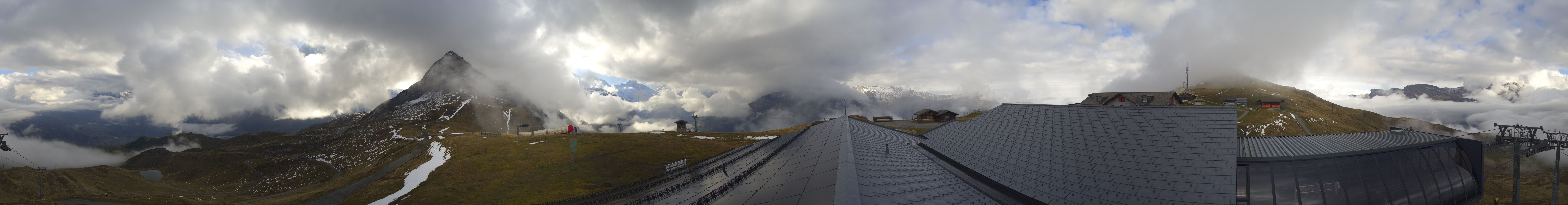 Archived image Webcam Panoramic view from the Männlichen