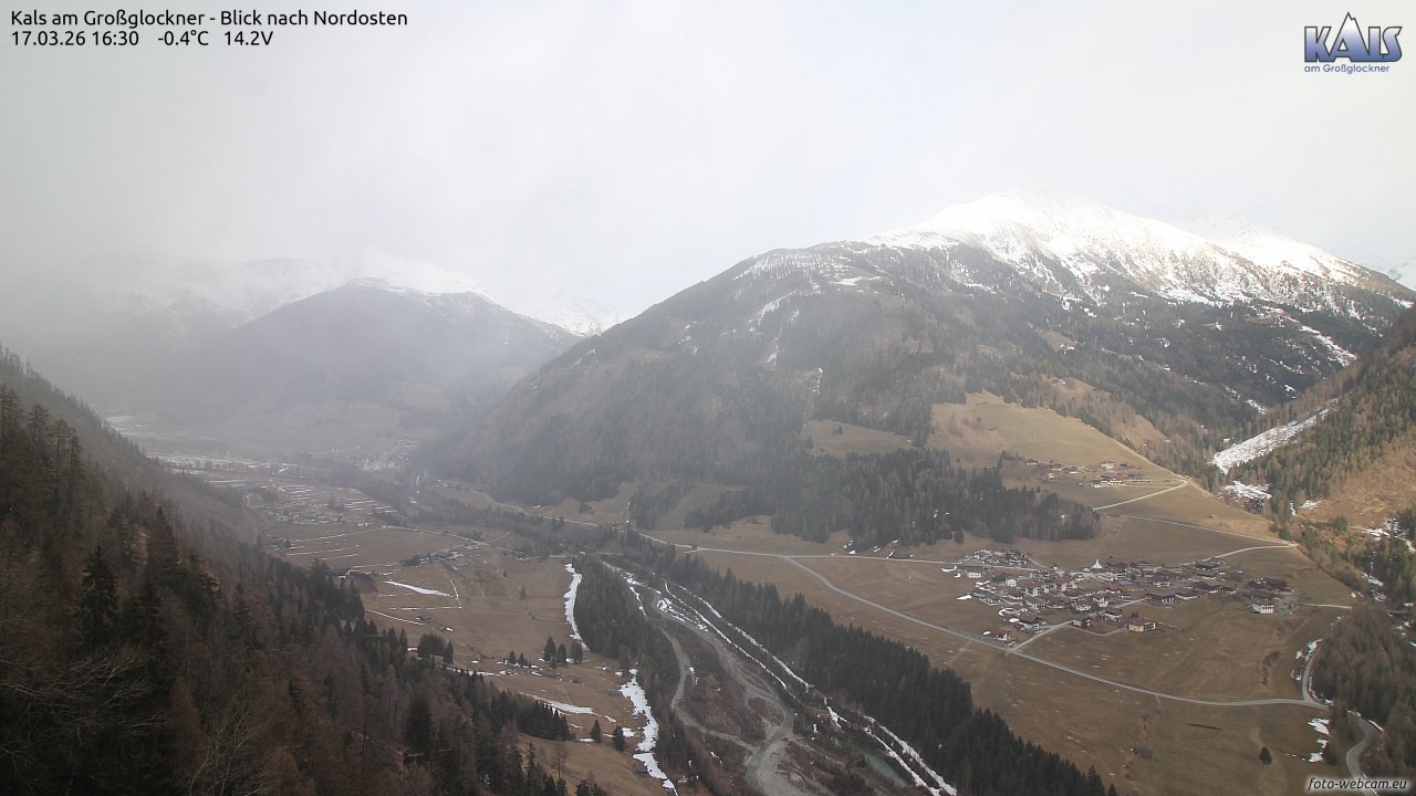 Archived image Webcam Kals am Großglockner - Northeast