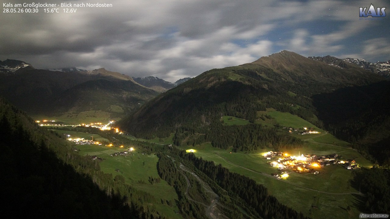 Archived image Webcam Kals am Großglockner - Northeast