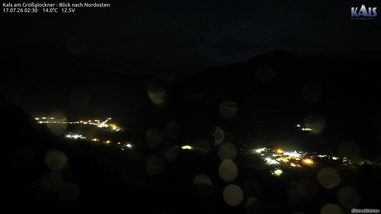 Archiv Foto Webcam Kals am Großglockner - Nordost