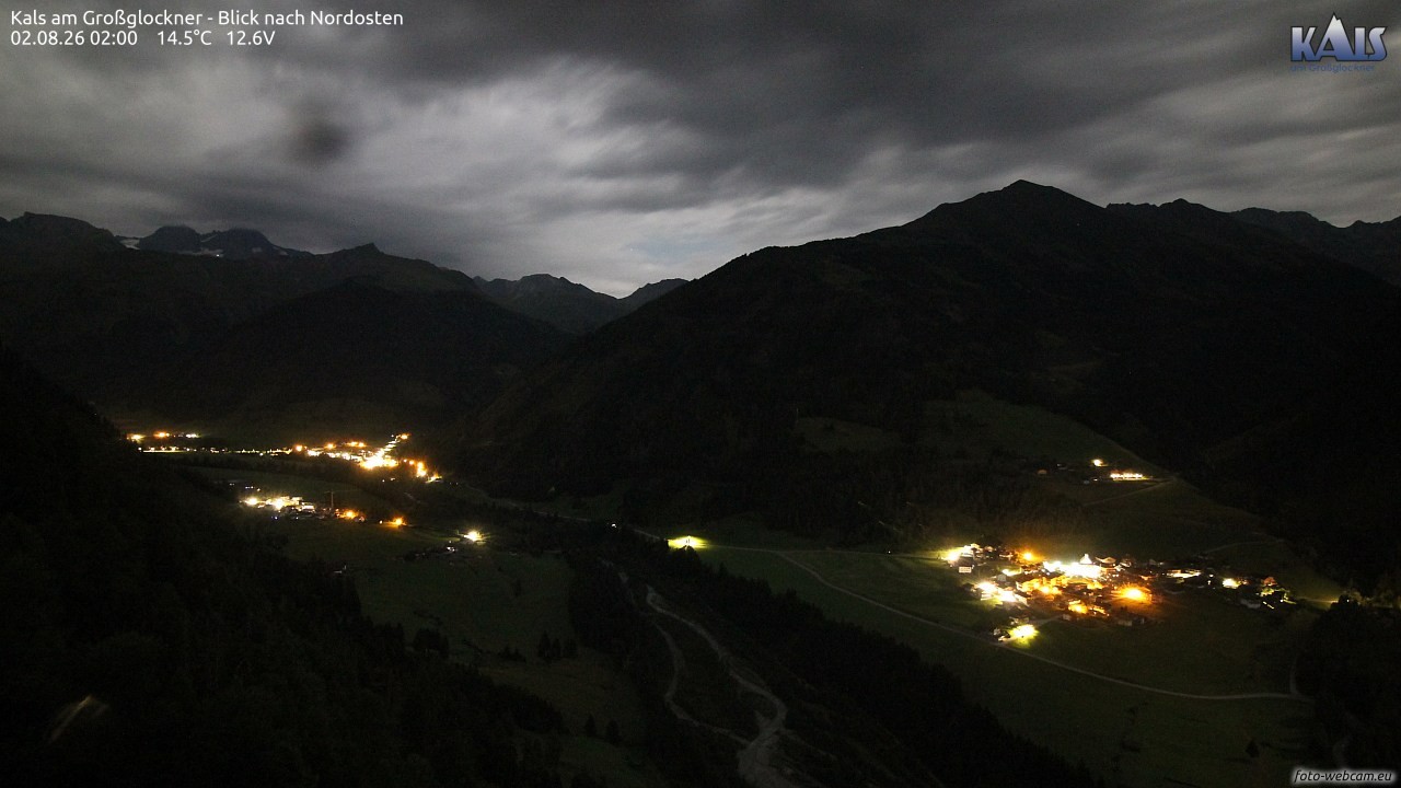 Archiv Foto Webcam Kals am Großglockner - Nordost