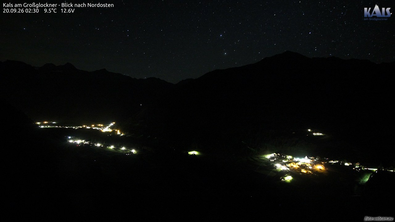 Archived image Webcam Kals am Großglockner - Northeast