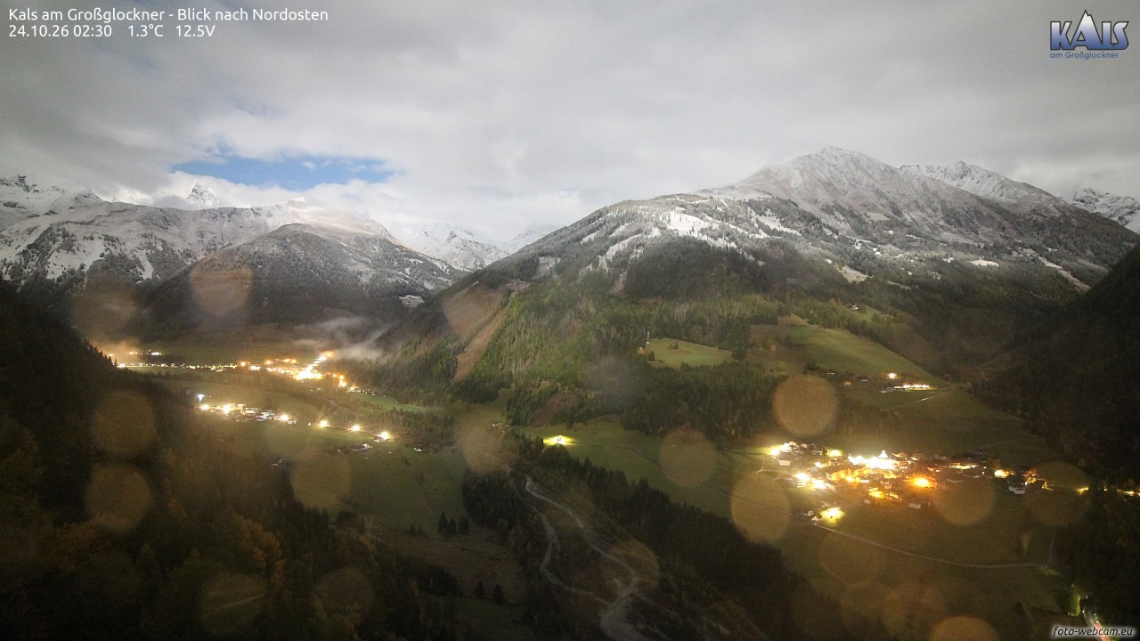 Archiv Foto Webcam Kals am Großglockner - Nordost