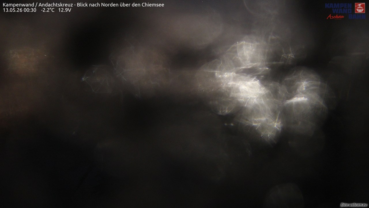 Archived image Webcam Kampenwand - View to the North