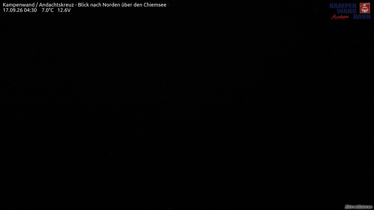 Archived image Webcam Kampenwand - View to the North