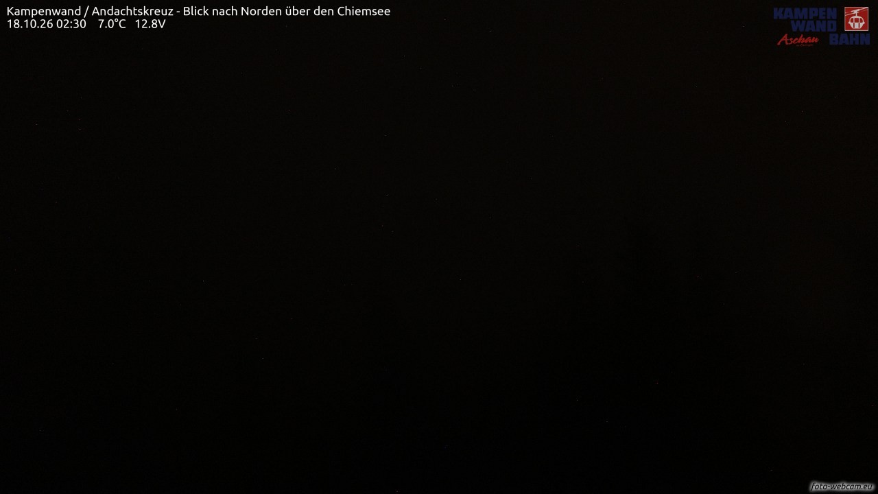 Archived image Webcam Kampenwand - View to the North