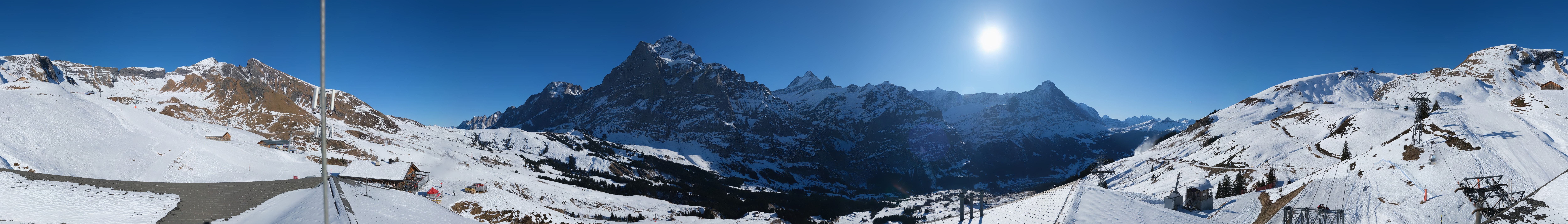 Archiv Foto Webcam Panorama Grindelwald - First