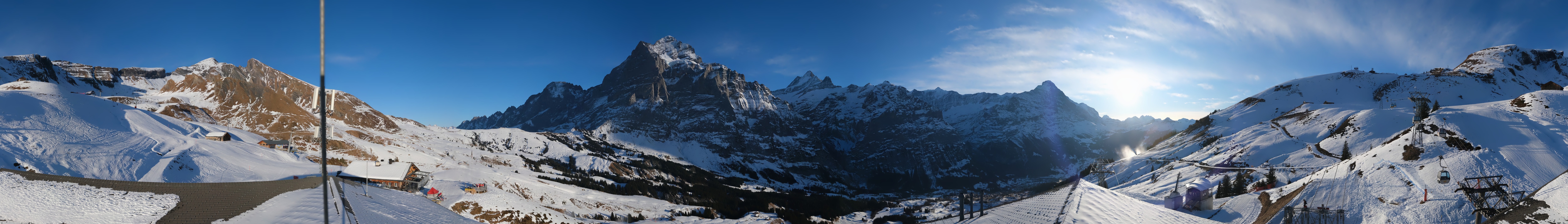 Archiv Foto Webcam Panorama Grindelwald - First