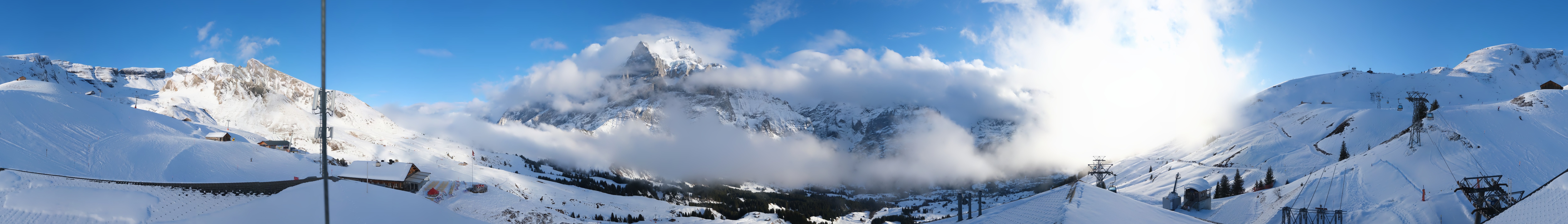 Archiv Foto Webcam Panorama Grindelwald - First