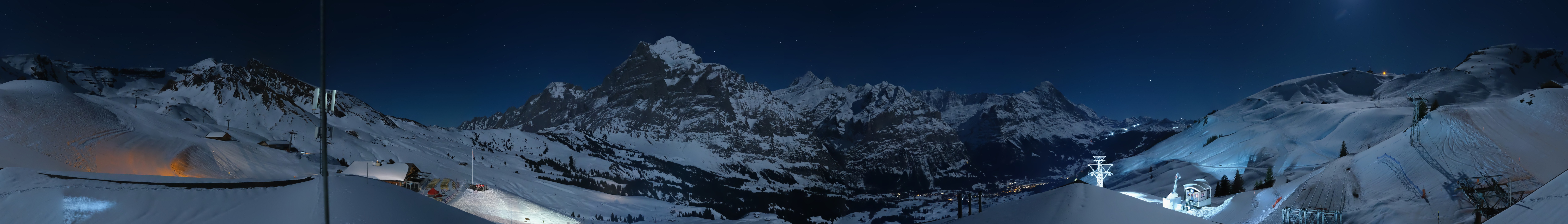 Archiv Foto Webcam Panorama Grindelwald - First