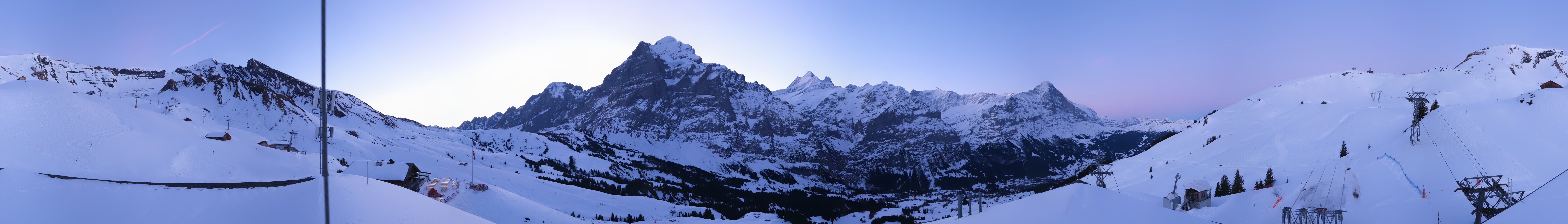 Archiv Foto Webcam Panorama Grindelwald - First